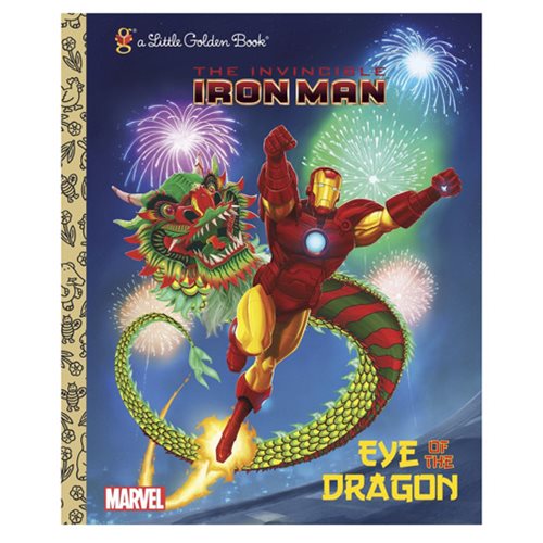 Marvel Iron Man Eye of the Dragon Little Golden Book